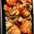 Marika♡'s cooksnap of when they made フライパン１つ☆鮭ときのこの照り焼き丼♫.