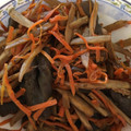 ask7280's cooksnap of when they made ごぼうと蒟蒻のきんぴら～お弁当にも～.