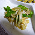 ＴＯＭＯＷＡＴ's cooksnap of when they made 島ラッキョウとさやえんどうの卵とじ.
