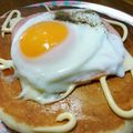 りんご♡Ѽ's cooksnap of when they made 簡単っベーコンチーズ★パンケーキ.