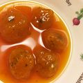 うぃっきゃん's cooksnap of when they made リメイク♡カボチャの煮物でみたらし団子.