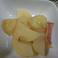 堕天使M's cooksnap of when they made ポテチー焼き.