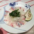 ナピト's cooksnap of when they made 鯛のカルパッチョ.