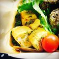 kaokaofood's cooksnap of when they made 離乳食後期〜　じゃことねぎの卵焼き.
