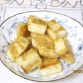 tennisnoah's cooksnap of when they made はんぺんソテー★麺つゆdeたこ焼き味★.