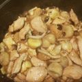 ぱおとまりも's cooksnap of when they made 鶏むね肉と栗のほっこり炒め煮.