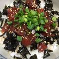 パコちび's cooksnap of when they made ブリのゴマ油だし醤油漬け丼.