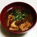 シビシビさん's cooksnap of when they made 大根と油揚げの味噌汁.