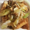 as0816's cooksnap of when they made ネギと厚揚げのおかか炒め.