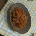 ラリー＆サラ's cooksnap of when they made さつま揚げ入り☆大根と人参のきんぴら.