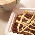 papikun's cooksnap of when they made 焼き肉風味の納豆：レオン亭.