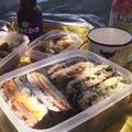 suppa25's cooksnap of when they made ほうれん草入りおかかとチーズのおにぎらず.