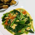 Ruri03's cooksnap of when they made ♪シンプルな味付けで♪トマトと小松菜の卵炒め♪.