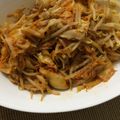 ばあやさん's cooksnap of when they made ★簡単★もやし豚キムチ炒め(*^^*).