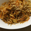 ばあやさん's cooksnap of when they made ★簡単★もやし豚キムチ炒め(*^^*).