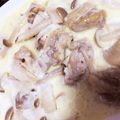 ♡鞠♡'s cooksnap of when they made レンジで簡単♪鶏肉ときのこのクリーム煮.