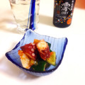 チョミ蔵's cooksnap of when they made 半夏生に☆たこときゅうりのキムチ和え.