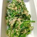 あてぽ's cooksnap of when they made お弁当、副菜に！ほうれん草のツナマヨ和え.