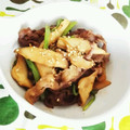 あーもこ's cooksnap of when they made 牛肉とエリンギのオイスターソース炒め.