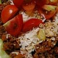 うまうま238's cooksnap of when they made 我が家のタコライス.