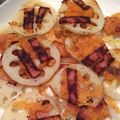 よめのはぴさん's cooksnap of when they made 簡単！レンコンとベーコンのチーズ焼き.