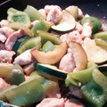 ShinobiK's cooksnap of when they made ピーマンと鶏むね肉のしょうが焼き.