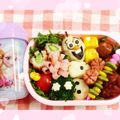 ミランダママ's cooksnap of when they made アナと雪の女王 おかずでオラフ キャラ弁.