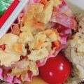 ゆーこリン♡'s cooksnap of when they made 人参と玉ねぎのベーコン卵とじ.