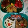 ヒミさん's cooksnap of when they made キャラ弁☆おにぎり侍&焼きおに斬り.