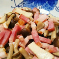 好き嫌い大王's cooksnap of when they made きのことベーコンのバター炒め.