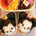 りなともまる's cooksnap of when they made キャラ弁当ツムツム、ミッキーマウス.