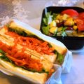 電子音3's cooksnap of when they made ＊にんじんのスイートマスタードサンド＊.