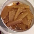 nyaatanto's cooksnap of when they made ご飯が進む！大根のきんぴら風煮物.