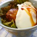 runa10's cooksnap of when they made 簡単♪少しヘルシーなロコモコ丼♡.