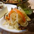 runa10's cooksnap of when they made 超簡単！もやしのナムル × かにかま.