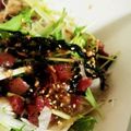 たぬきーまうす's cooksnap of when they made 簡単！カリカリ梅サラダ☆.