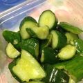 なぉぞぅ's cooksnap of when they made 簡単おつまみ☆ピリ辛ごまきゅうり.