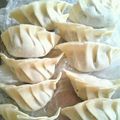 ハナ坊☆'s cooksnap of when they made 大量消費！鰯のなめろう風～焼き餃子⭐.