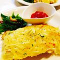 sarsha47's cooksnap of when they made じゃがいもの鶏肉サンド焼き.