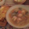あべおみるみる's cooksnap of when they made 豆腐入り鶏だんごスープ.