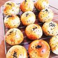☆naru1018☆'s cooksnap of when they made さつまいもとごまのパン.