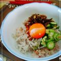 なおころピッコロ's cooksnap of when they made 野沢菜とおくらとしらすの納豆.