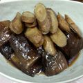 ぶっちさん's cooksnap of when they made ナスの煮浸し(ごぼう入り).