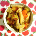 クック6ZKC6A☆'s cooksnap of when they made ◆簡単&美味♡手羽先と根菜の炒め煮◆.