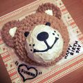 Tharu521's cooksnap of when they made ケアベア、アンパンマン何でもキャラケーキ.