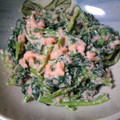 K/S's cooksnap of when they made たらマヨほうれん草.