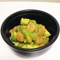 げん＠主婦修行中's cooksnap of when they made 酒の肴！アボガドサーモンの酢味噌和え.