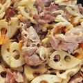 トリノオリンピック☆'s cooksnap of when they made とっても簡単☆れんこんと豚肉の塩炒め♪.