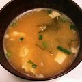 RINRI☆'s cooksnap of when they made ニラたまお味噌汁.