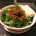 ✾やまさん✾'s cooksnap of when they made 水菜・豆腐・じゃこのサラダ.